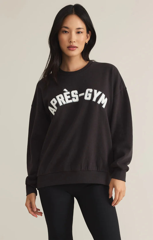 Z Supply Apres-Gym Relaxed Fleece Sweatshirt