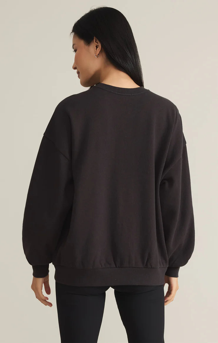 Z Supply Apres-Gym Relaxed Fleece Sweatshirt